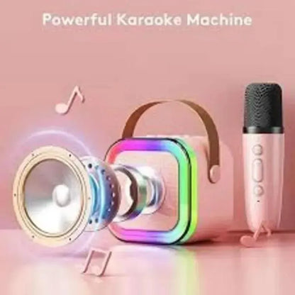 Bluetooth Karaoke Speaker with Wireless Microphone –