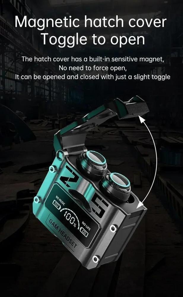 M9 Gaming Wireless Earbuds with LED Display